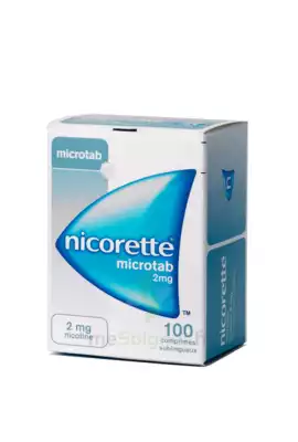Nicorette Microtab 2 Mg, Comprimé Sublingual 100 à Saint-Médard-en-Jalles