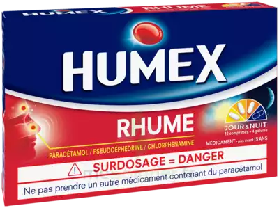 Humex Rhume Comprimés Et Gélules Plq/16 à Saint-Médard-en-Jalles