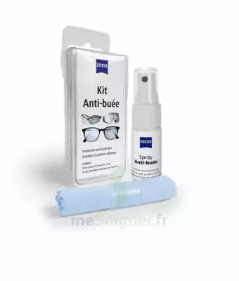 Zeiss Kit Spray Antibuée Fl/15ml + Tissu Microfibres à Saint-Médard-en-Jalles
