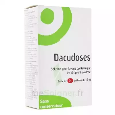 Dacudoses Solution Pour Lavement Ophtalmologique 24unid/10ml à Saint-Médard-en-Jalles
