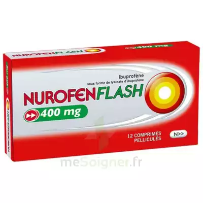 Nurofenflash 400 Mg Comprimés Pelliculés Plq/12 à Saint-Médard-en-Jalles