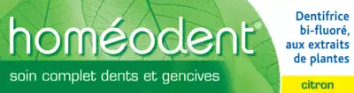 Boiron Homéodent Soin Complet Dents Et Gencives Pâte Dentifrice Citron 2t/75ml à Saint-Médard-en-Jalles
