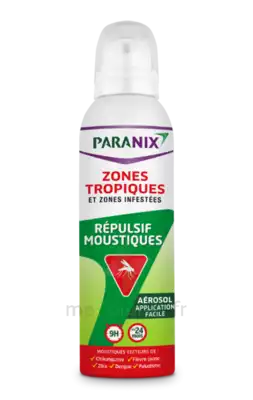 Paranix Moustiques Lotion Zones Tropicales Aérosol/125ml à Saint-Médard-en-Jalles